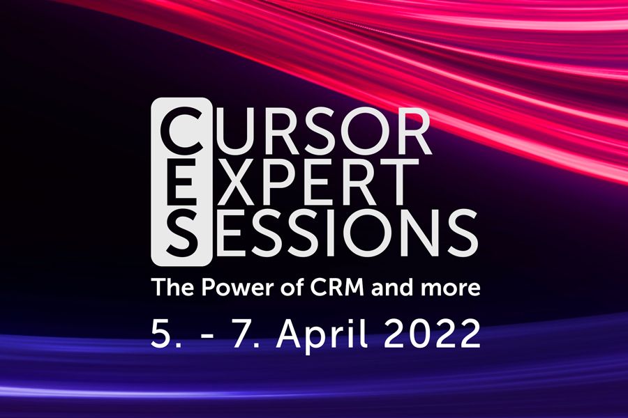 Die kostenfreie Webinar-Reihe CURSOR Expert Sessions findet vom 5. bis 7. April 2022 statt.